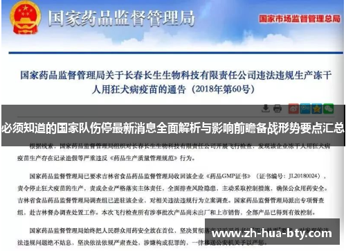 必须知道的国家队伤停最新消息全面解析与影响前瞻备战形势要点汇总 必须知道的国家队伤停最新消息全面解析与影响前瞻备战形势要点汇总